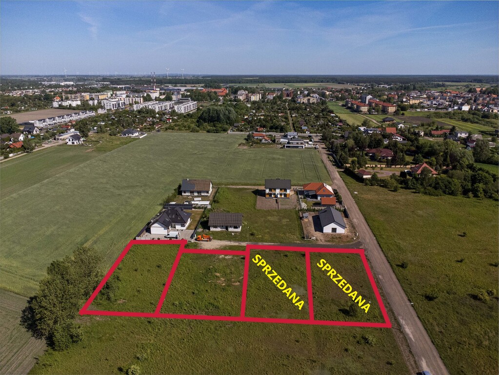 Działki budowlane w świetnej lokalizacji Rogoźna