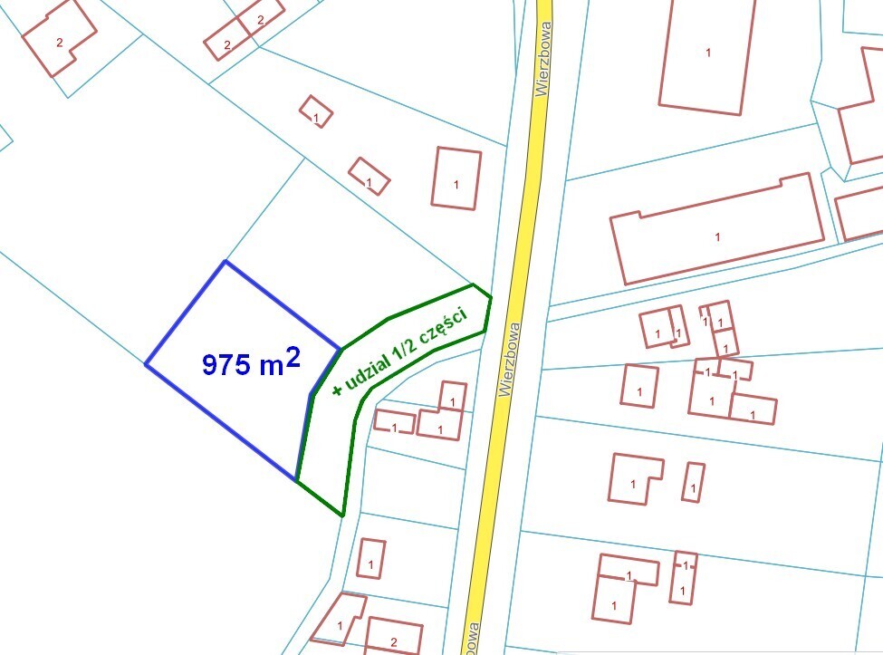 Działka Pod Zabudowę Wągrowiec Ul. Wierzbowa