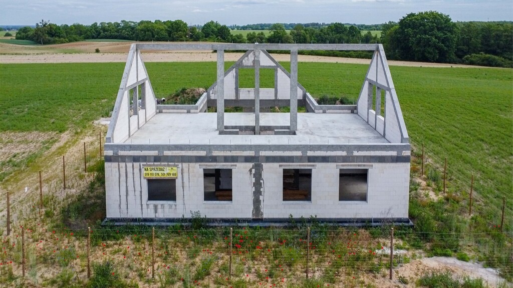 Dom pięknie położony natura las jezioro